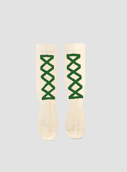 Ribbon Grass Knee Socks