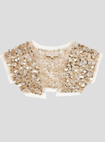 Embellished Fields Shrug