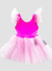 Hologram Tutu Dress - Neon Pink