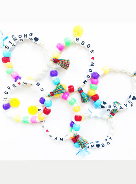 Personalised Stacking Letter Bracelet