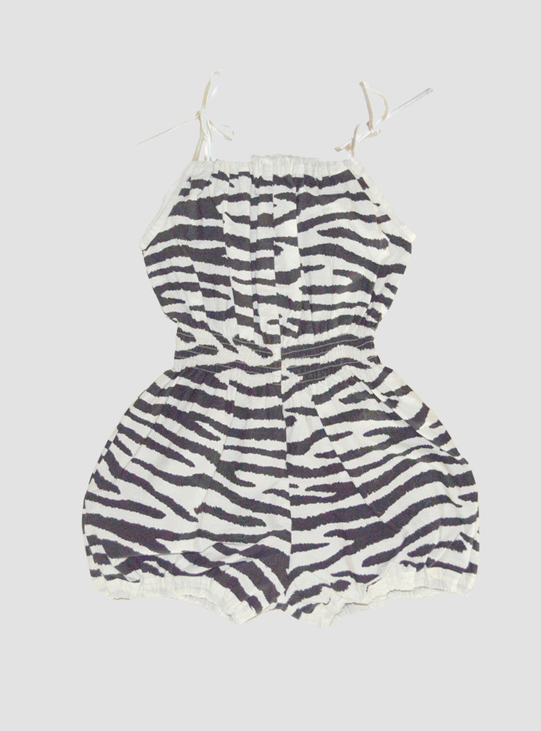 Jada Zebra Print Playsuit