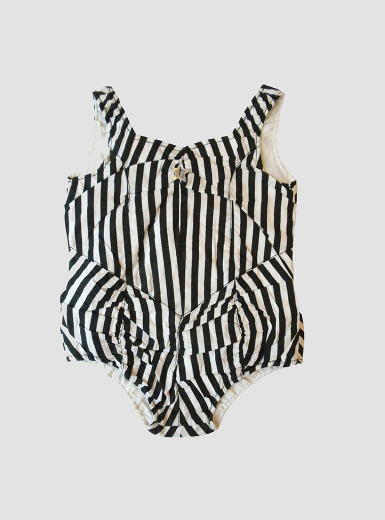 Lola Black Stripe Playsuit