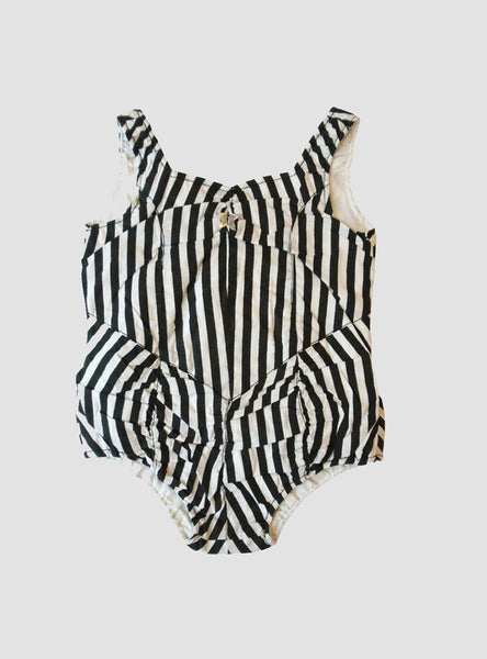 Lola Black Stripe Playsuit