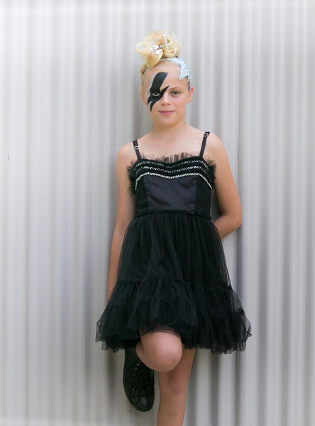 Midnight Swan Tutu Dress