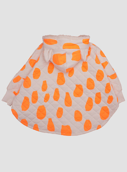 Cape in Neon Orange Drops