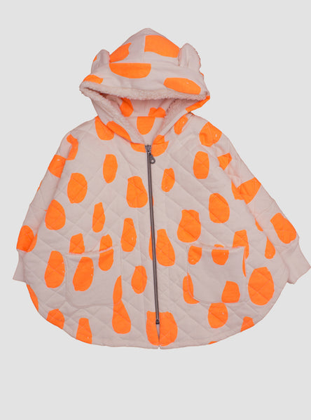 Cape in Neon Orange Drops