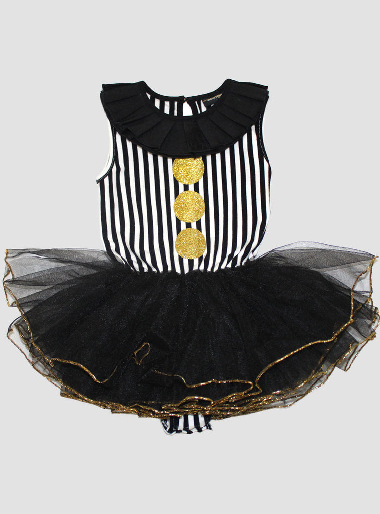 Big Top Circus Stripe Tutu - Black