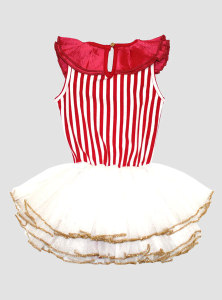 Big Top Circus Stripe Tutu - Red