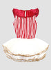 Big Top Circus Stripe Tutu - Red