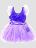 Gold Glitter Tutu Dress - Lilac